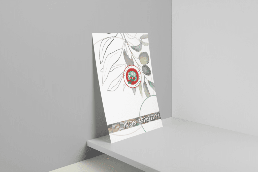 Création de menu pour restaurant par l'agence Com' Empreintes Création de menu pour restaurant par l'agence Com' Empreintes