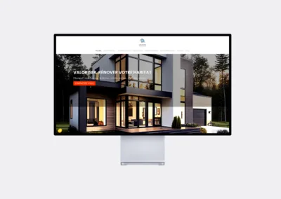 Création site web secteur du bâtiment – BtoC & BtoB