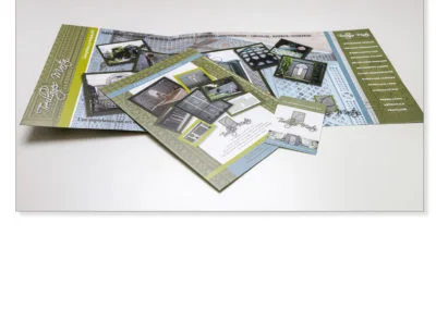Création plaquette chemise pour artisan - By Com' Empreintes