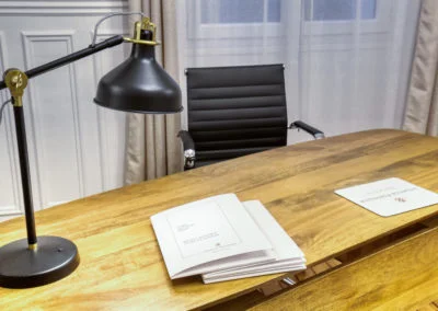 créatin plaquette + chemise porte document - By Com Empreintes