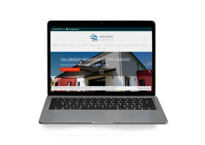 site web vitrine secteur batiment