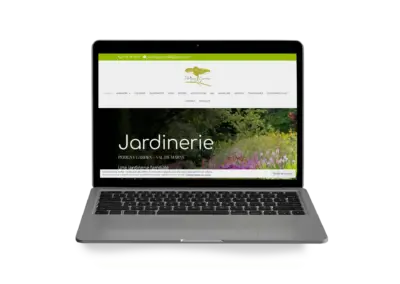 site web vitrine secteur jardin