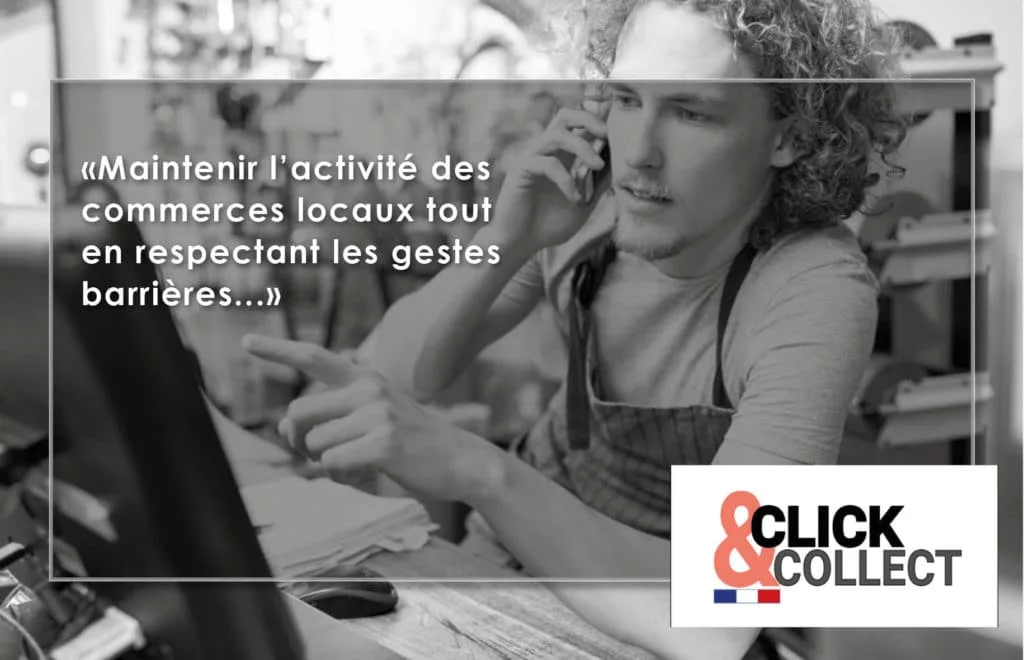 creation site click and collect pour commerce de proximité / restaurant - par com' empreintes - agence web 91