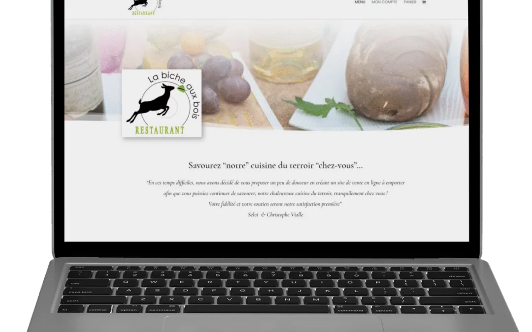 Site click and collect traiteur