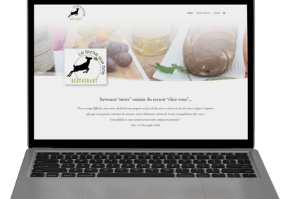 Site click and collect traiteur