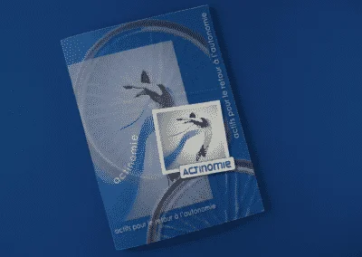 Création plaquette pour TPE-PME par Com Empreintes pour le secteur de la santé