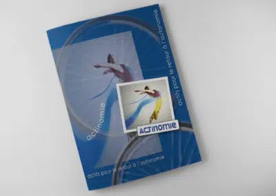 Création plaquette pour TPE-PME par Com Empreintes pour le secteur de la santé