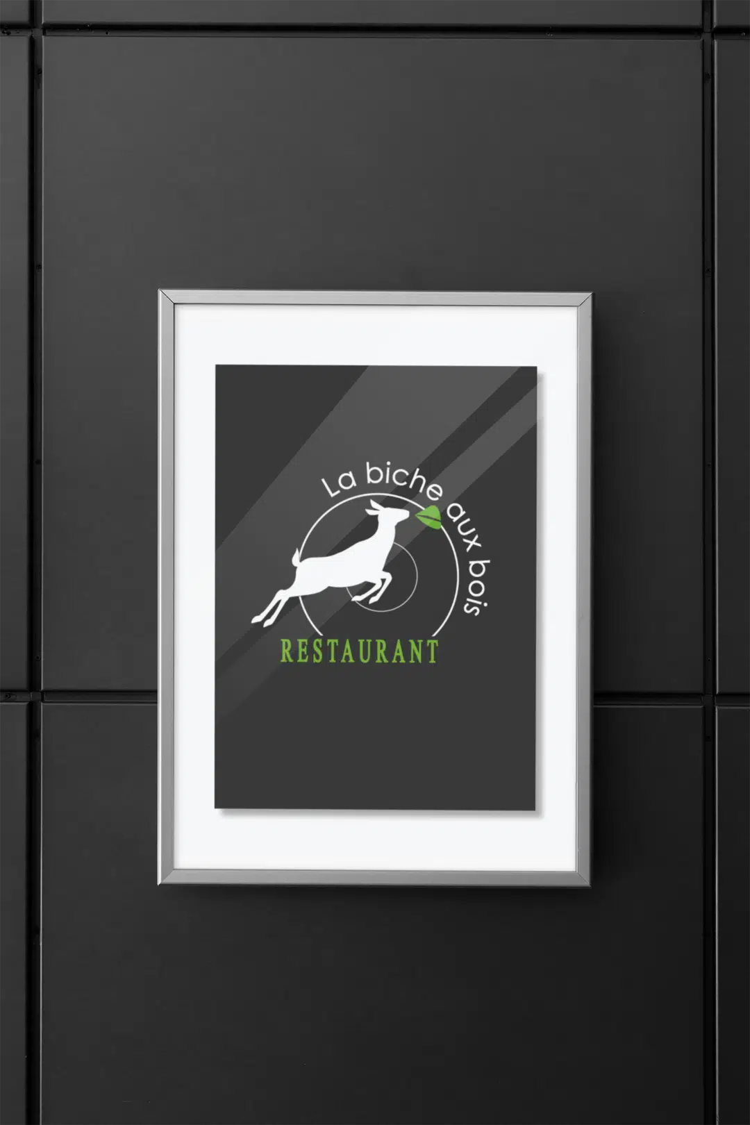 Création logo - charte graphique restaurant - Com' Empreintes 91