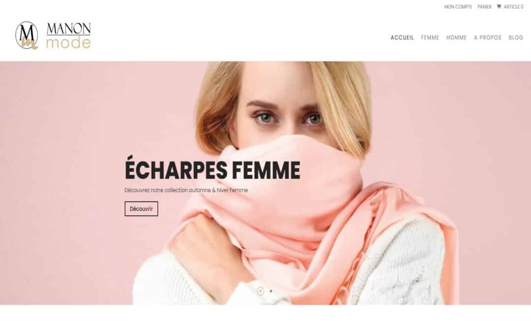 site web e-commerce secteur mode