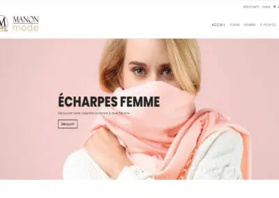 site web e-commerce secteur mode
