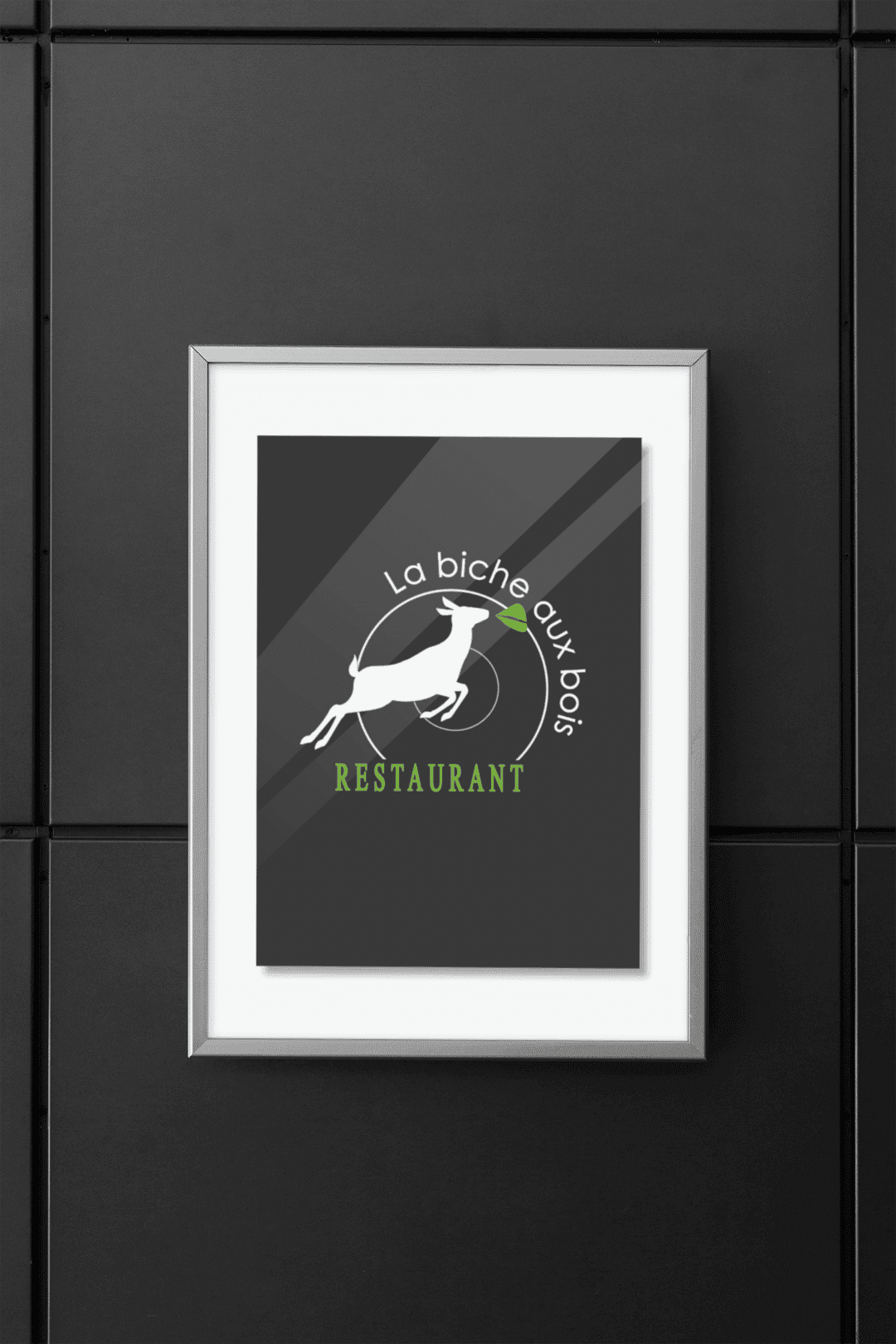 Création logo pour restaurant par l'agence Com' Empreintes