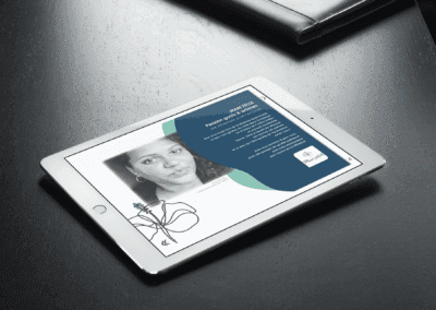 Création plaquette digitale interactive par l'agence Com' Empreintes pour le secteur de la restauration