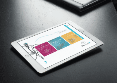 Plaquette digitale interactive -Com' Empreintes -Essonne