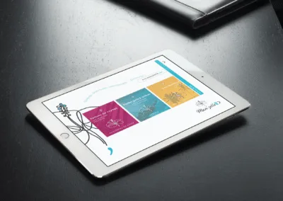 Plaquette digitale interactive -Com' Empreintes -Essonne