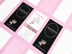 Création carte cadeau domaine esthétique Création carte cadeau domaine esthétique