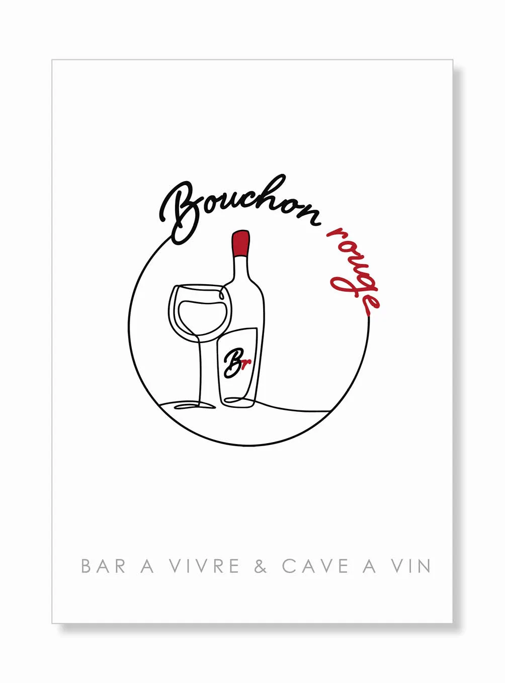 creation logo com'empreintes Création logo pour bar à vin - par l'agence de communication Com' Empreintes