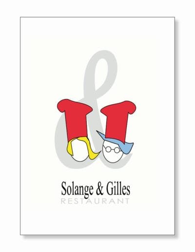 Création logo pour restaurant- par l'agence de communication Com' Empreintes