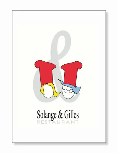 Création logo pour restaurant- par l'agence de communication Com' Empreintes