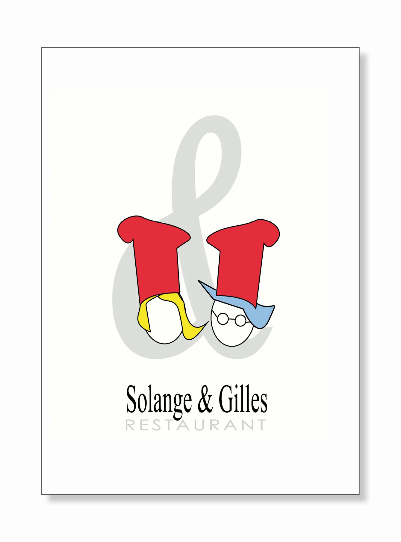 creation logo pour restaurant Création logo pour restaurant- par l'agence de communication Com' Empreintes