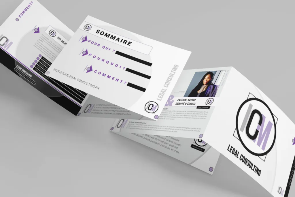 Création plaquette digitale interactive par l'agence Com' Empreintes - Client : Profession libérale Création plaquette digitale interactive par l'agence Com' Empreintes - Client : Profession libérale