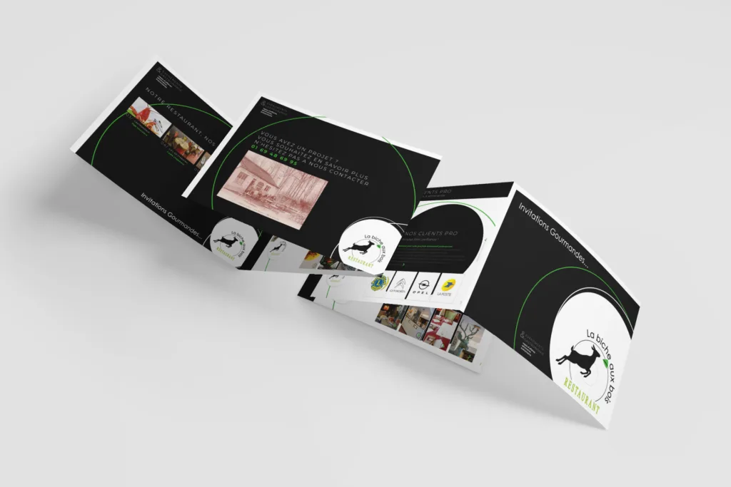 Création plaquette digitale interactive par l'agence Com' Empreintes Création plaquette digitale interactive par l'agence Com' Empreintes