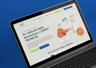 Création site web multifonctions pour association