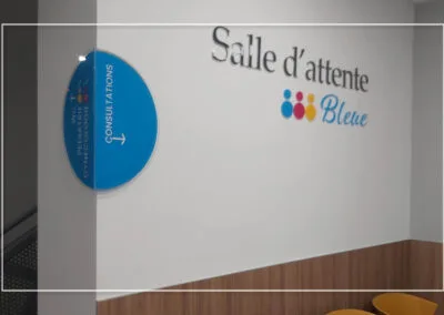 Création branding – logo – signalétique secteur de la santé