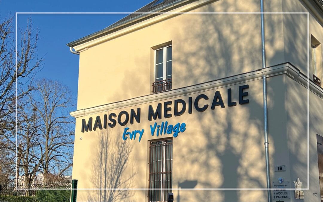 Signalétique extérieure Maison Médicale