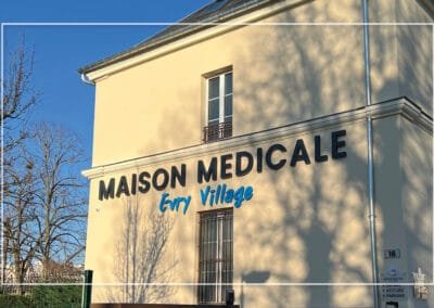 Signalétique extérieure Maison Médicale