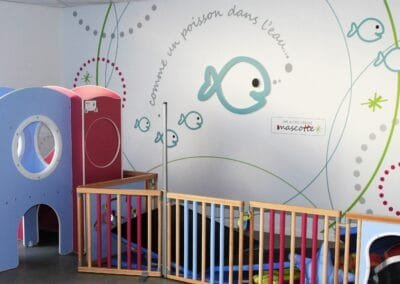 Communication signalétique crèche