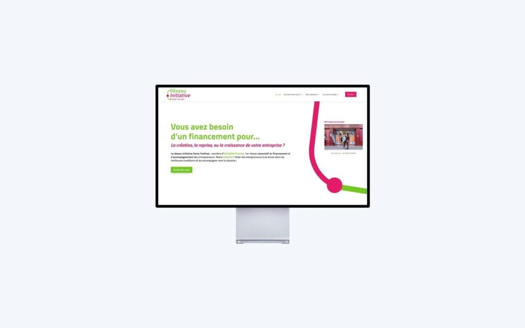 Création site web multifonctions pour association
