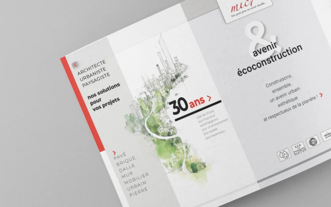 Création catalogue marques secteur batiment