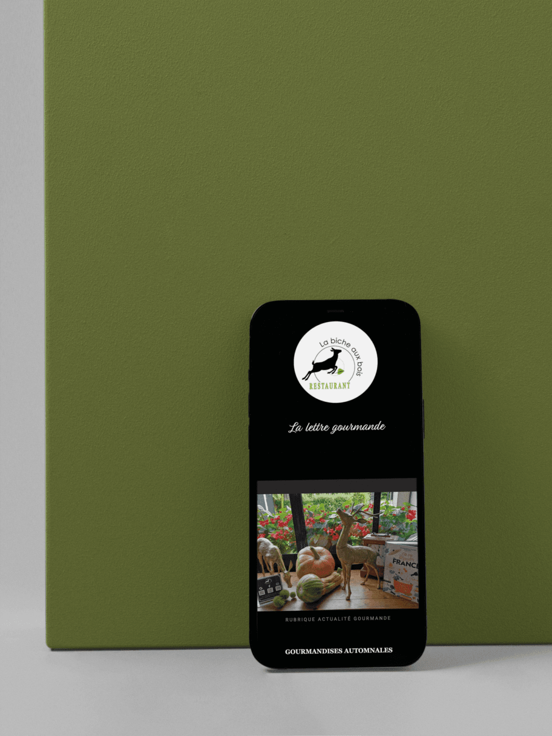 Gestion newsletter pour restaurant par l'agence Com' Empreintes