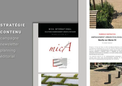 Communication secteur bâtiment BTP campagne newsletter