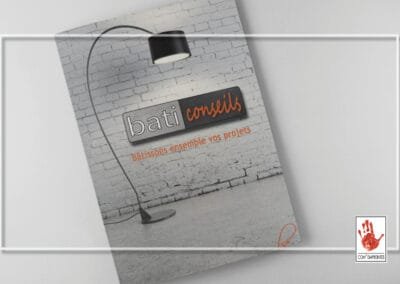 plaquette pour artisan du BTP - Com' Empreintes