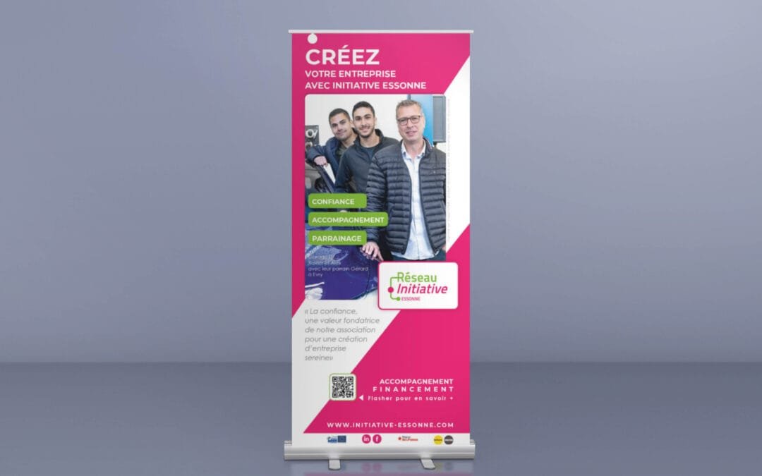 Création roll-up sur mesure – signalétique