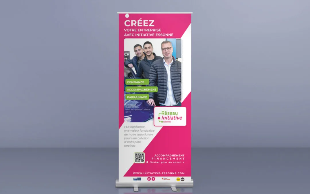 Création roll-up sur mesure – signalétique