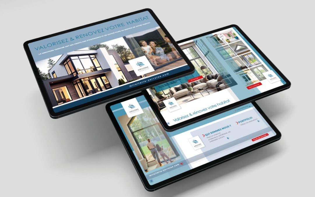 plaquette digitale interactive - Création Com' Empreintes