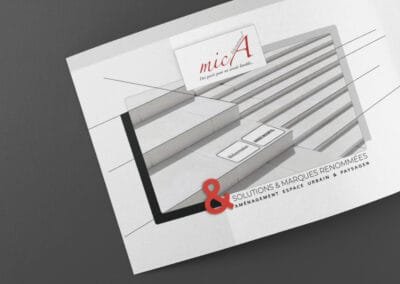 plaquette digitale interactive - Création Com' Empreintes