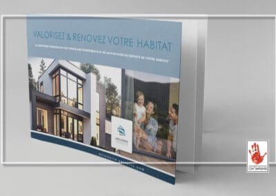 plaquette commerciale - catalogue pour artisan du BTP