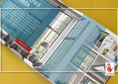 plaquette commerciale - catalogue pour artisan du BTP