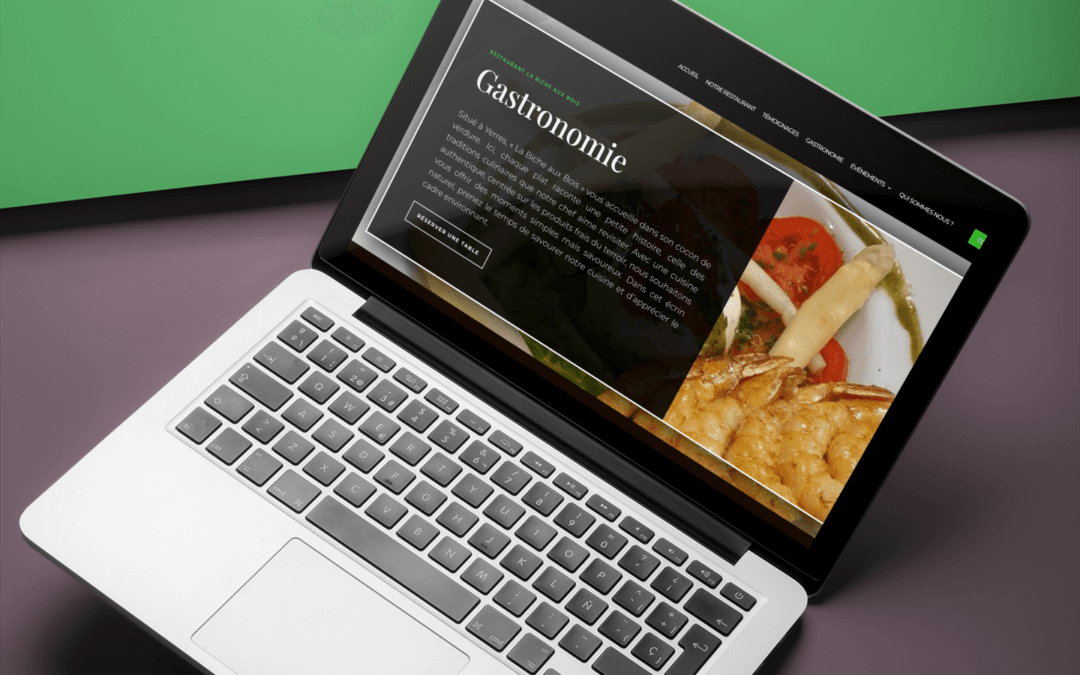 CONCEPTION SITE WEB RESTAURANT