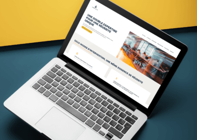 Création site web avec catalogue produit