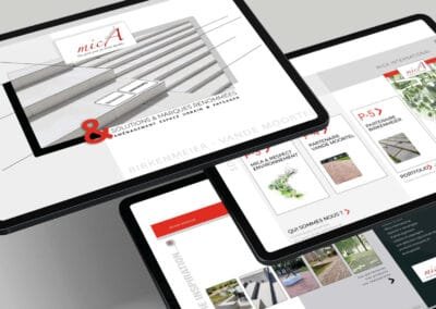 Plaquette digitale interactive -Com' Empreintes -Essonne